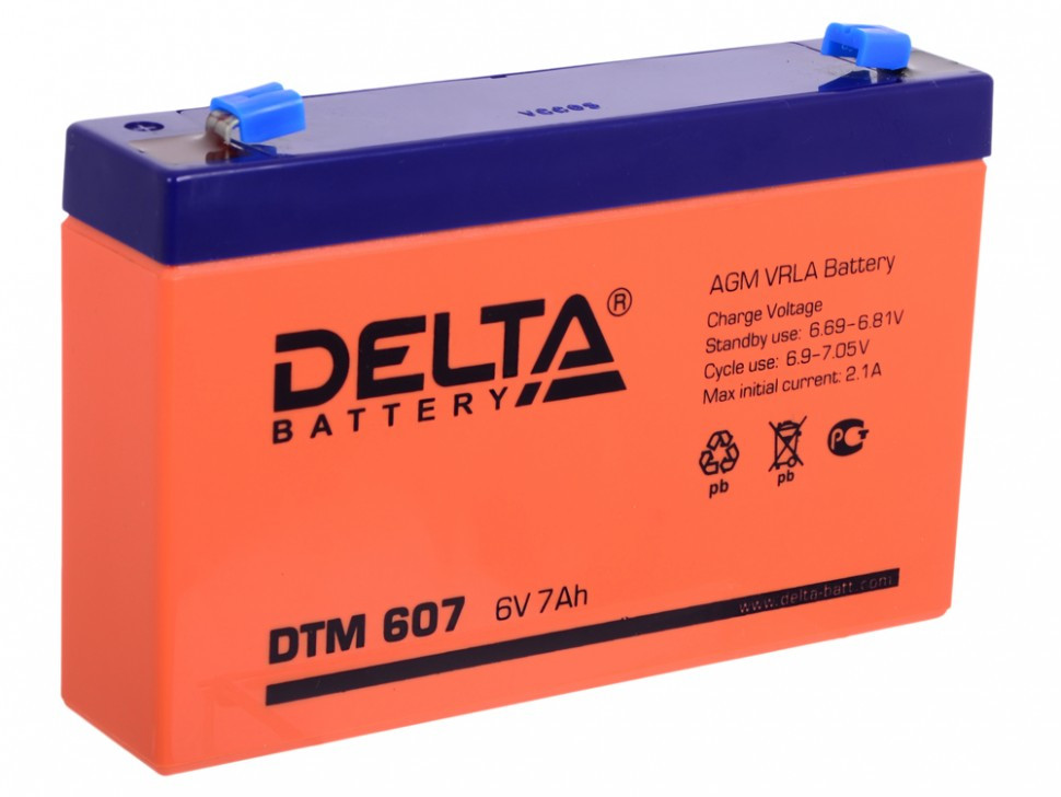 Аккумулятор DELTA DTM 607