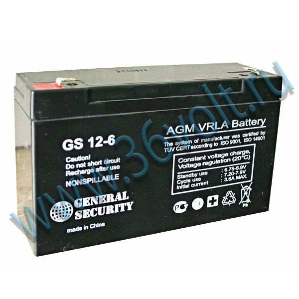 General Security GS 12-6