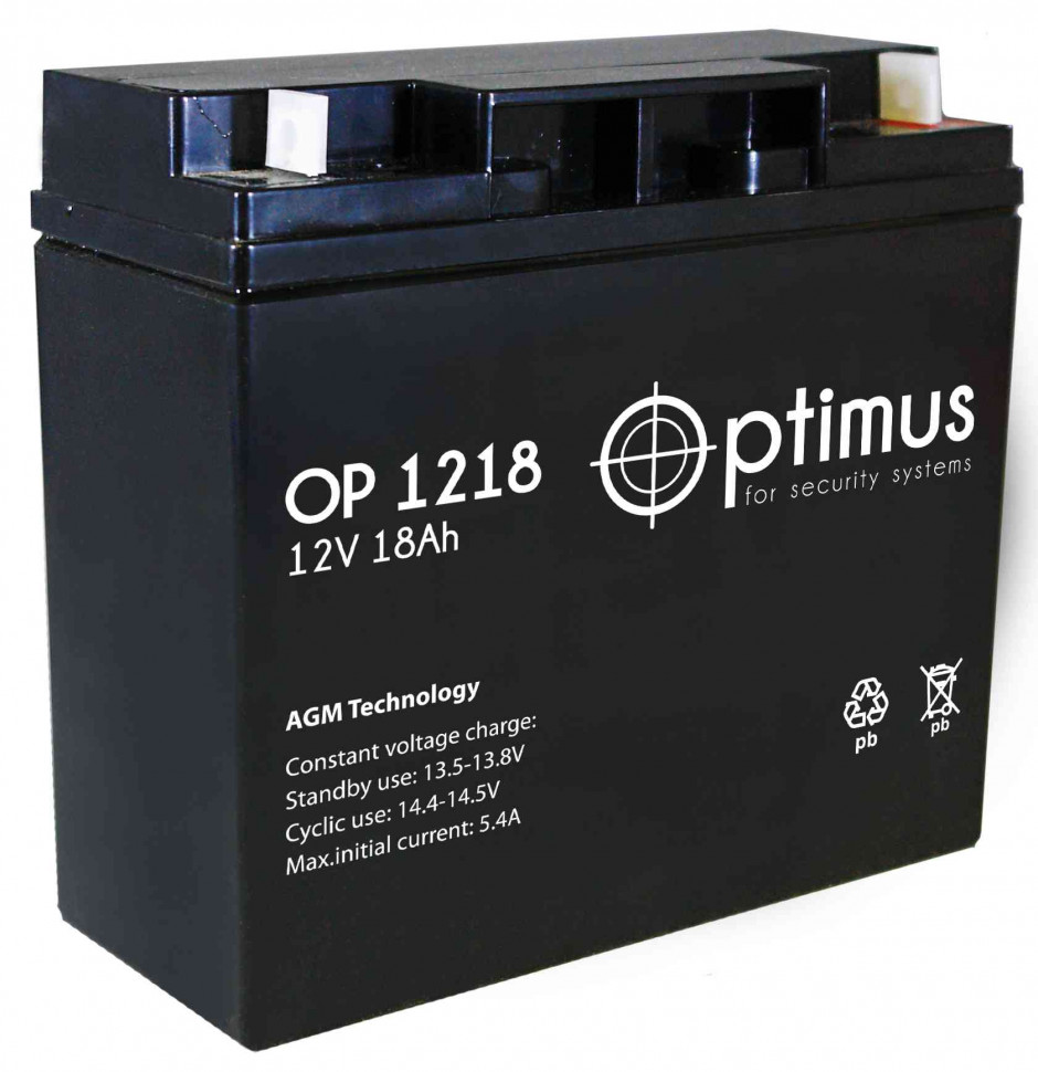 Аккумулятор Optimus OP 1218 