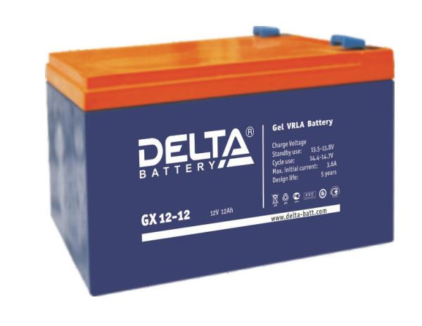Аккумулятор гелевый Delta GX 12-12