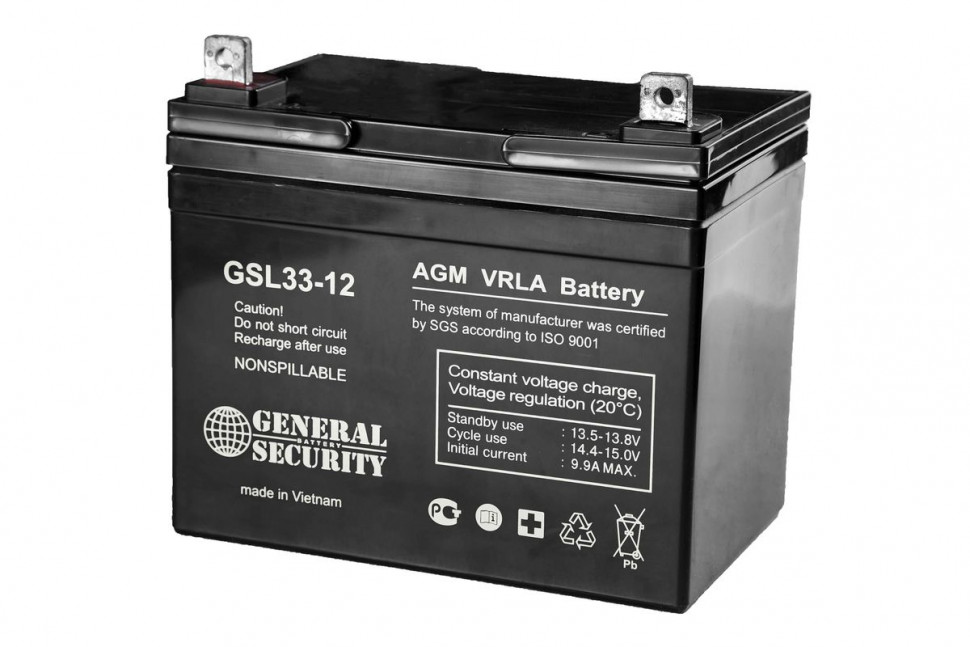 Аккумулятор для ИБП - General Security GSL 33-12