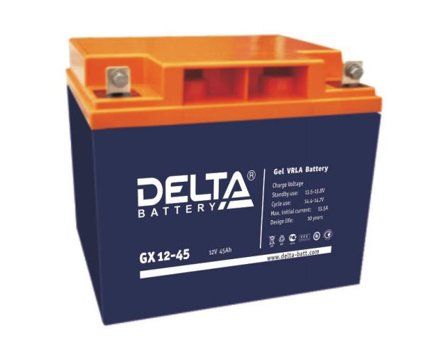 Аккумулятор гелевый Delta GX 12-45