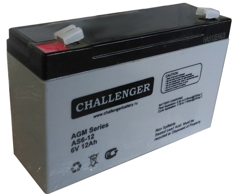 Аккумулятор Challenger AS6-12