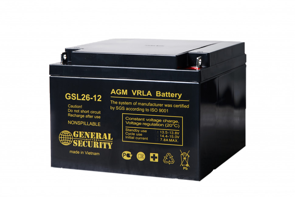 Аккумулятор для ИБП - General Security GSL 26-12