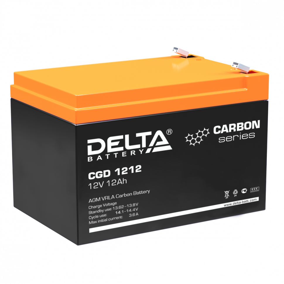 Аккмулятор DELTA CGD 1212 
