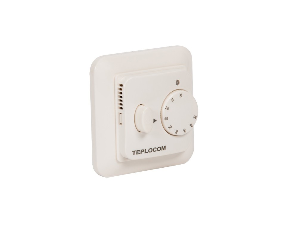 Встраиваемый термостат для электрического тёплого пола TEPLOCOM TSF-220/16A