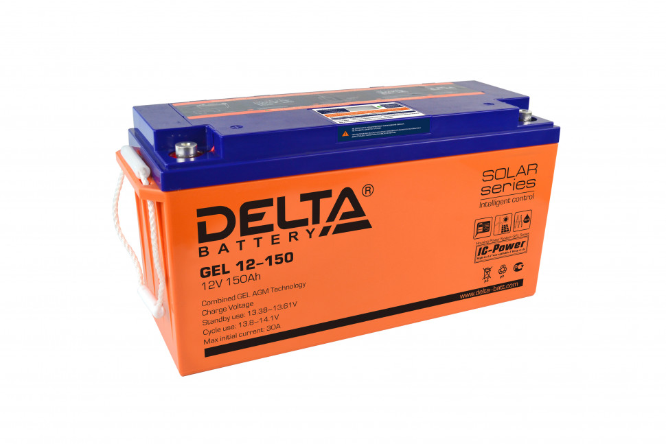 Аккумулятор гелевый Delta GEL 12-150