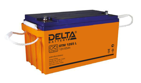 Аккумулятор DELTA DTM 1265 L