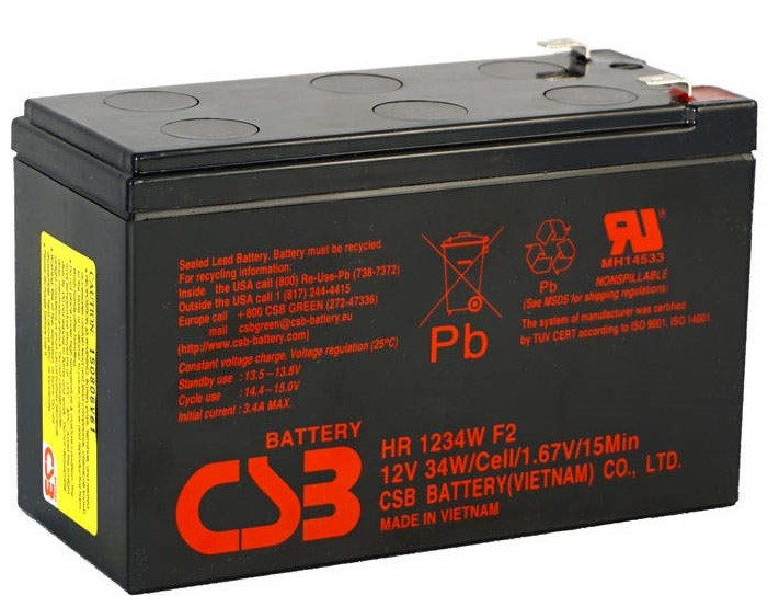 Аккумулятор CSB HR 1234W