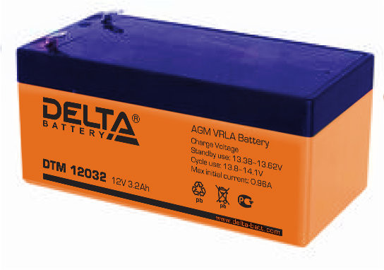Аккумулятор DELTA DTM 12032