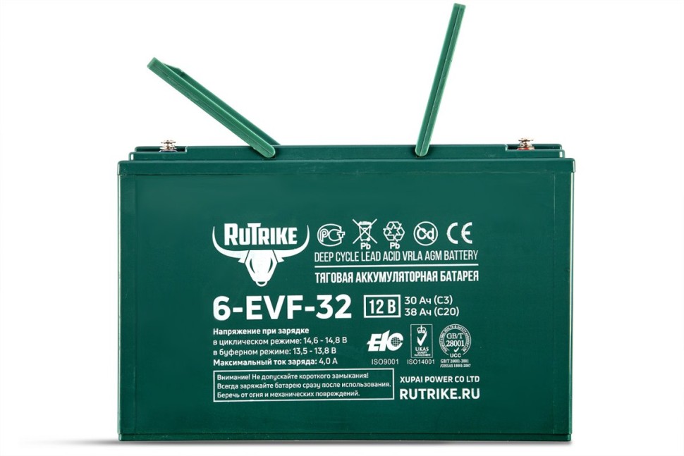 Тяговый аккумулятор RuTrike 6-EVF-32