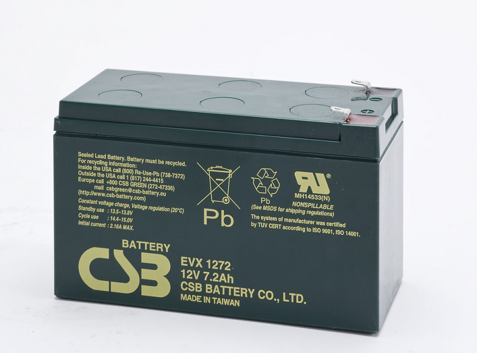 Аккумулятор CSB EVX 1272